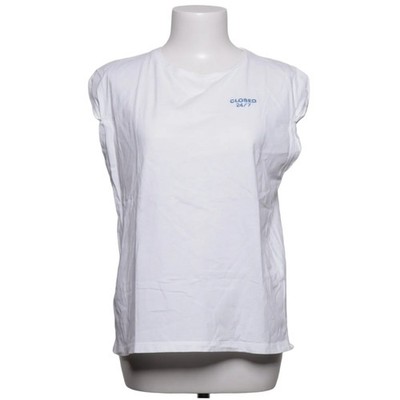 Closed, T-shirt, Größe: XS, Weiß, Baumwolle, Print, Damen #wuB