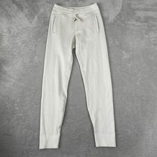 Lululemon Engineered Warmth Joggers Womens 4 White Opal Merino Wool Blend