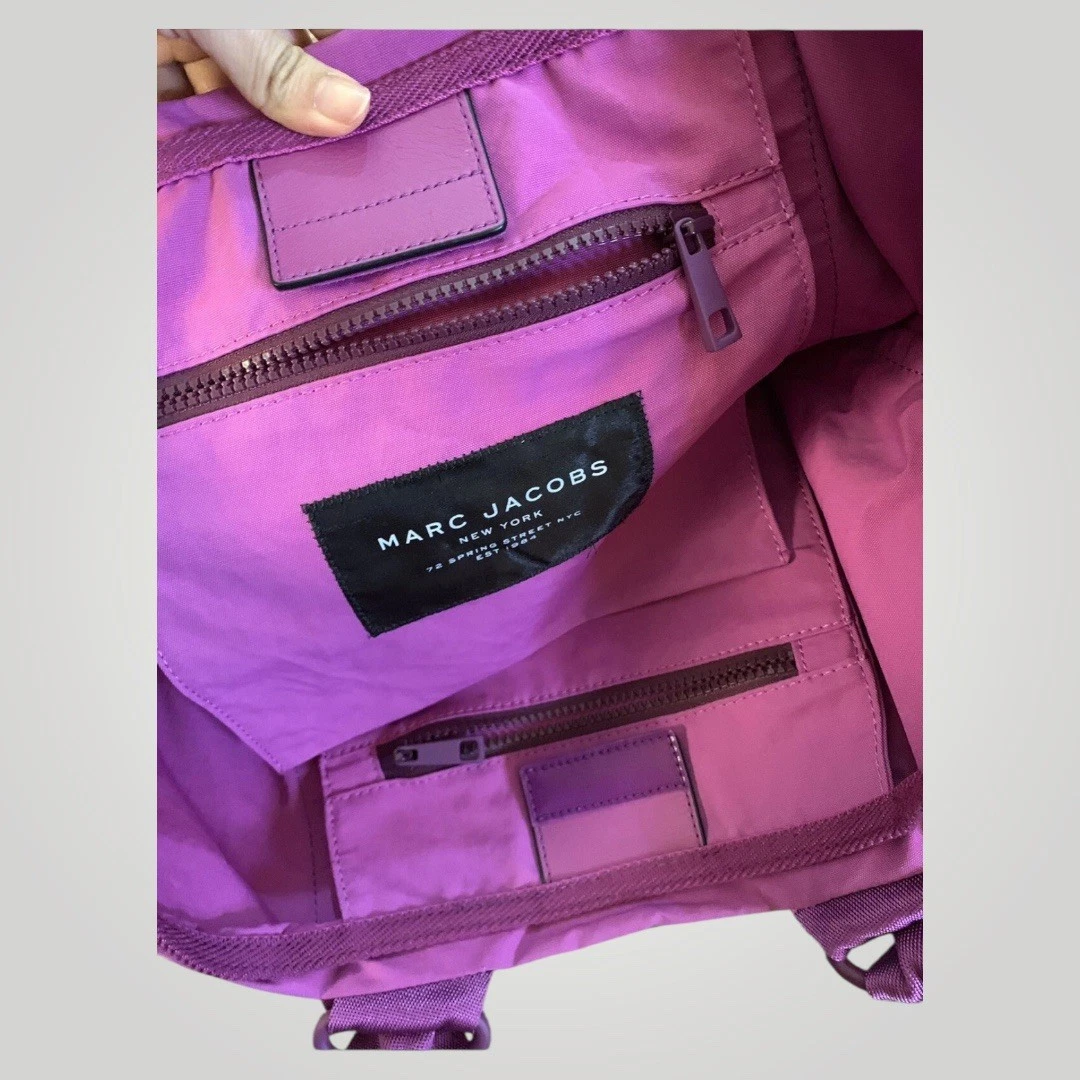 Marc Jacobs Nylon Exterior Purple Bags & Handbags for Women  display picture 1