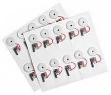 VBS XXL Chipy muzyczne Happy Birthday Kartki 20 sztuk średnica 2,5 cm