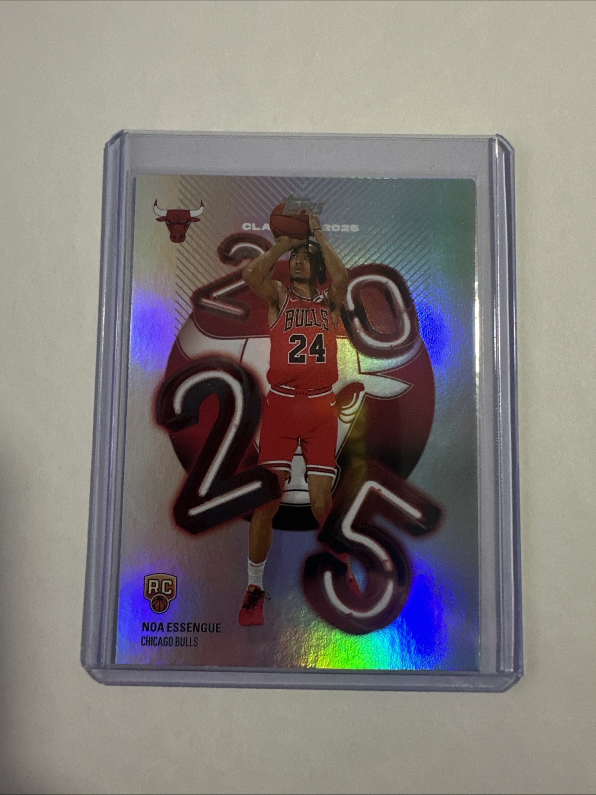 2025-26 Topps Noa Essengue #C25-12 Rookie Class of 2025 1st Round Pick SSP