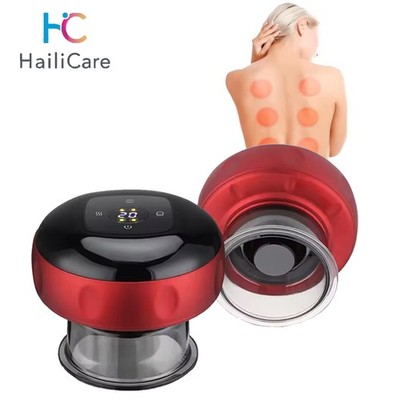 Electric Cupping Massager Vacuum Suction Cups EMS AntiCellulite Slimming Therapy