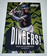 Kalen Culpepper 2025 Panini Prizm Baseball Dingers! Minnesota Twins #16