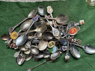 Vintage Collectable Souvenir Spoons Job Lot Of 50