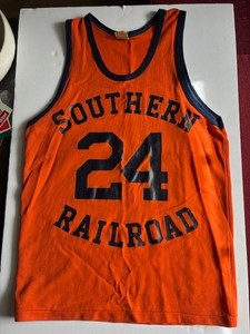 1970s Southern Railroad Basketball Jersey (See Description)