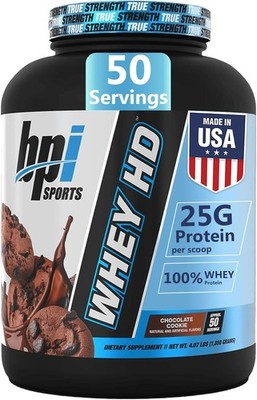 BPI Sports Whey HD Ultra Premium Protein Powder Isolate
