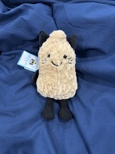Jellycat Cat Peanut Amuseables Hard To Find Authentic