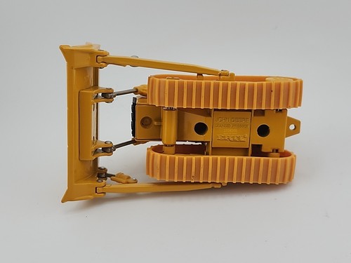 Ertl 1/50 Scale Die Cast John Deer Crawler Bulldozer with Yellow Tracks EXC! - Picture 7 of 9
