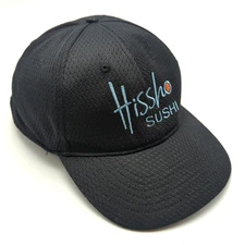 Hissho Sushi hat lightweight black adjustable cap