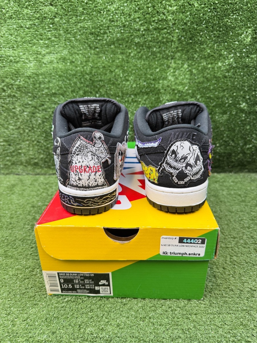 Size 9 - Nike SB Dunk Low Pro QS Black/Multicolor/White 2022