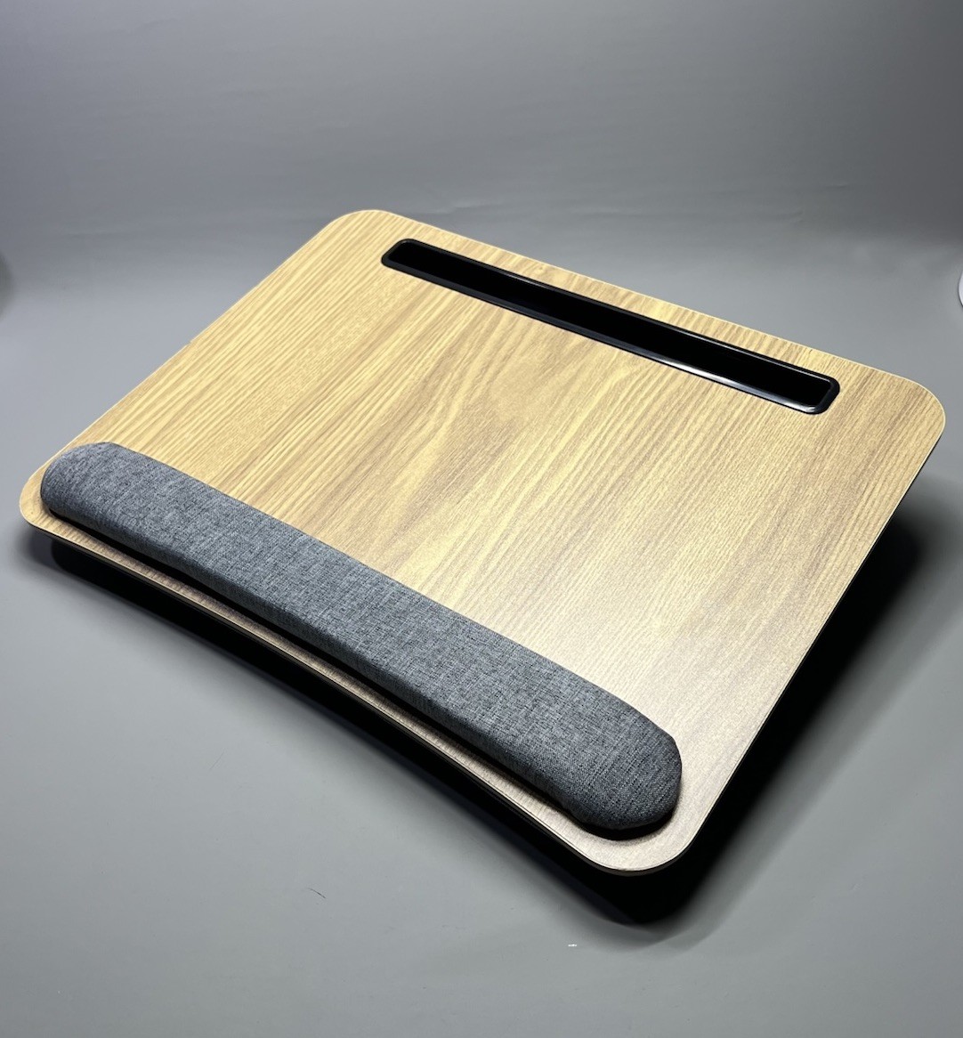 Portable Lap Desk Laptop Tray Stand Riser with Soft Pillow Cushion 15.6 inch Max