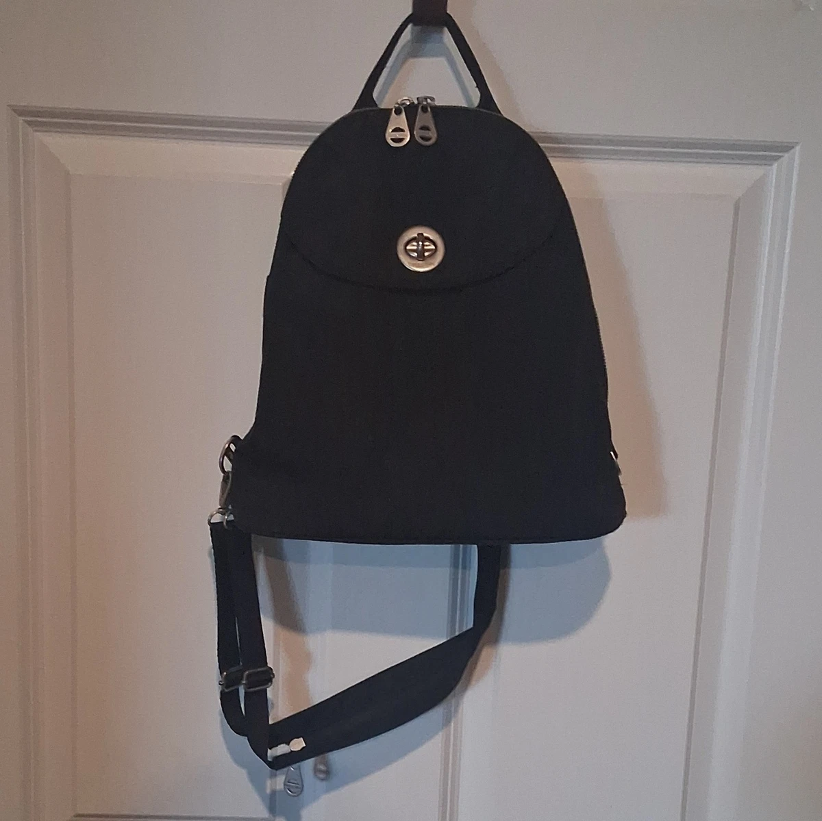 Baggallini Womens Skedaddle Backpack Travel‎ Bag Purse Carry On Nylon Black baggallini Backpack Black Bags & Handbags for Women for sale  main image 2