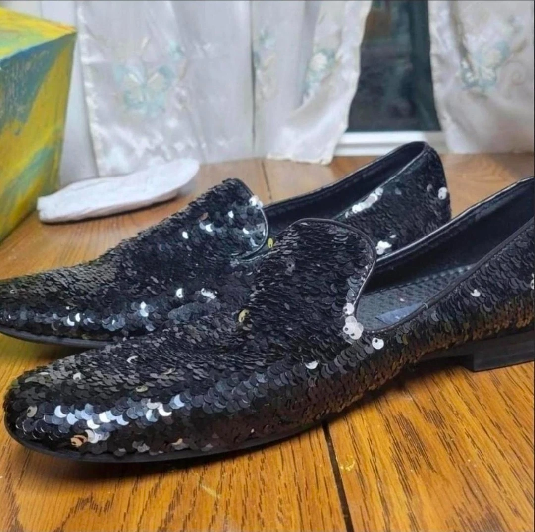 mens silver dress shoes products for sale | eBay