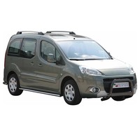 FrontbüGel FrontschutzbüGel FüR Peugeot Partner 2008-2015 ø63Mm Stahl Schwarz