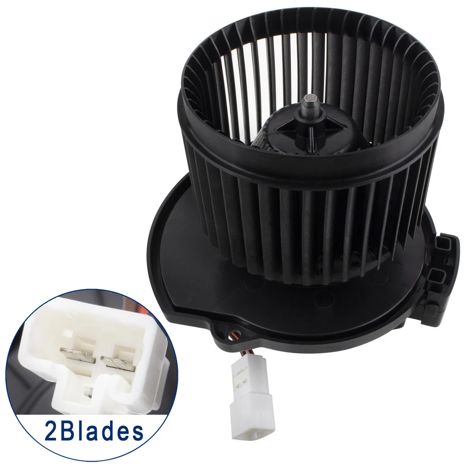 Motor soplador calentador HVAC con jaula de ventilador para Mazda CX-9 2016-2023 Scion iQ 2012-2015 Foto 3 de 4