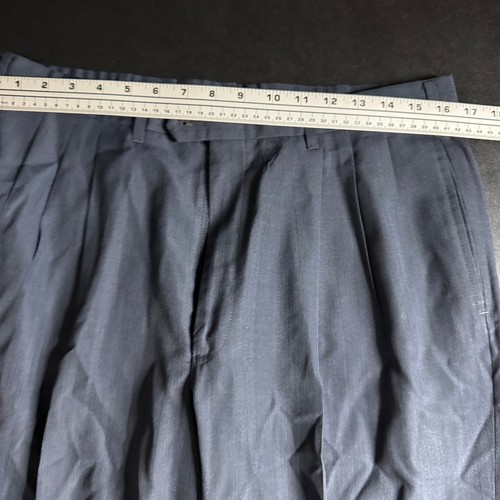 Juego de Traje a Rayas Doble Pecho Kuppeheimer Biella De Colección 40R 33W - Imagen 11 de 12