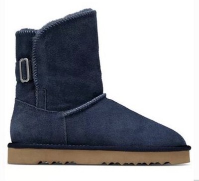 Style & Co. Women's Teenyy Winter Booties Navy Blue Size US 6 M