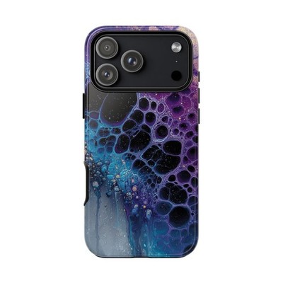 Liquid Purple Blue Hydro Dip | Phone Ink Case for iPhone/Galaxy/Pixel