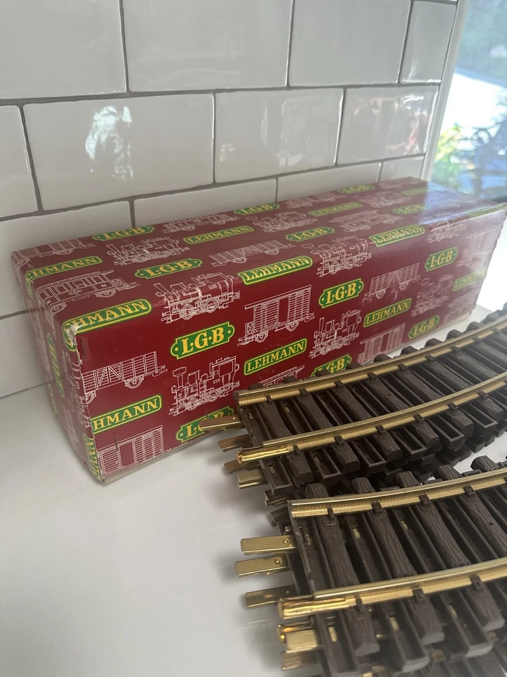 LGB 1500 CURVED 12PCS  BRASS TRACK - Image 4 of 4