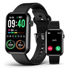 Smart Watch Fitness Tracker Answer/Make Call , 24/7 Heart Rate Spo2 Blood Pr...
