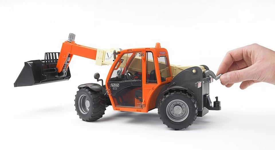 Jlg Telescopic Loader Toy Vehicle 1 16 Scale Orange Black Made In Germany - Image 3 of 4