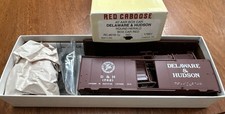 Red Caboose HO Kit #RC-8016-1c 40’ AAR Box Car Delaware & Hudson 17821 NY