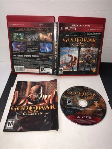 God of War Collection Sony PlayStation 3 PS3 Greatest Hits Tested Complete CIB