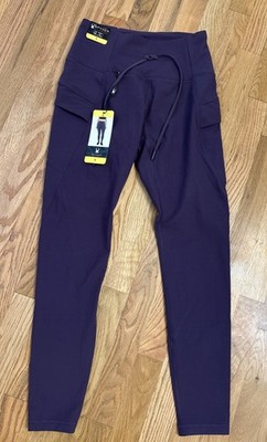 New Spyder Active Sport Women's Size S High Waisted Soft Legging Pant Purple