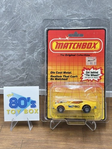 Vintage Matchbox 60 Piston Popper 1983 Original Collection Carded