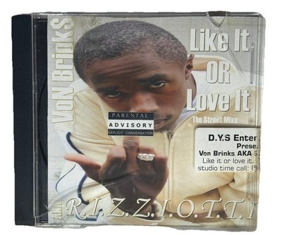 Von Brinks Aka Rizziotti Like It Or Love It CD Greedy BD NW Northwest Rap 509