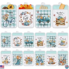 12-Pack Blue Pumpkin Fall Pot Holders - Heat-Resistant Oven Mitts & Hot Pads