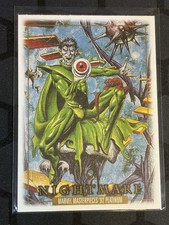 2024 SkyBox Marvel Masterpieces 92 Platinum Nightmare #61 Canvas