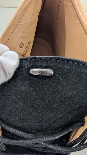 OUR LEGACY Chukka Boot 42 Dim Black Velour Suede Vibram Made in Portugal NIB - Picture 12 of 18