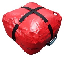 Vinyl Water Bag Red 10 Gallon Anchor Weight For Canopy Inflatable Bounce House