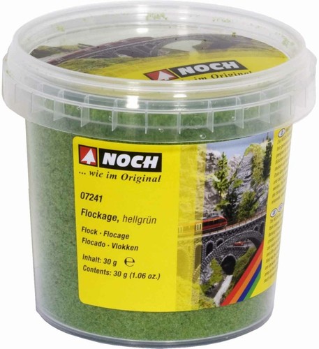 NOCH 07241 flocado verde claro - 30 g | Zustand: Neu