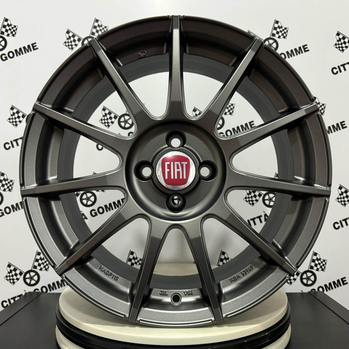 MSW by OZ KIT 4 Alloy Wheels FIAT 500 16