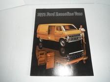 1972 Ford Econoline Vans Dealer Sales Brochure Booklet-12 Pages Nos 1972 Ford Econoline Vans Dealer Sales Brochure Booklet-12 Pages Nos