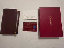 Cartier BRAND NEW Leather Bifold Pocket Note Jotter ‘Wallet’+Refill  w/ box+card