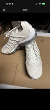 Men size 14 , Nike Air Vapormax plus, White/ ...