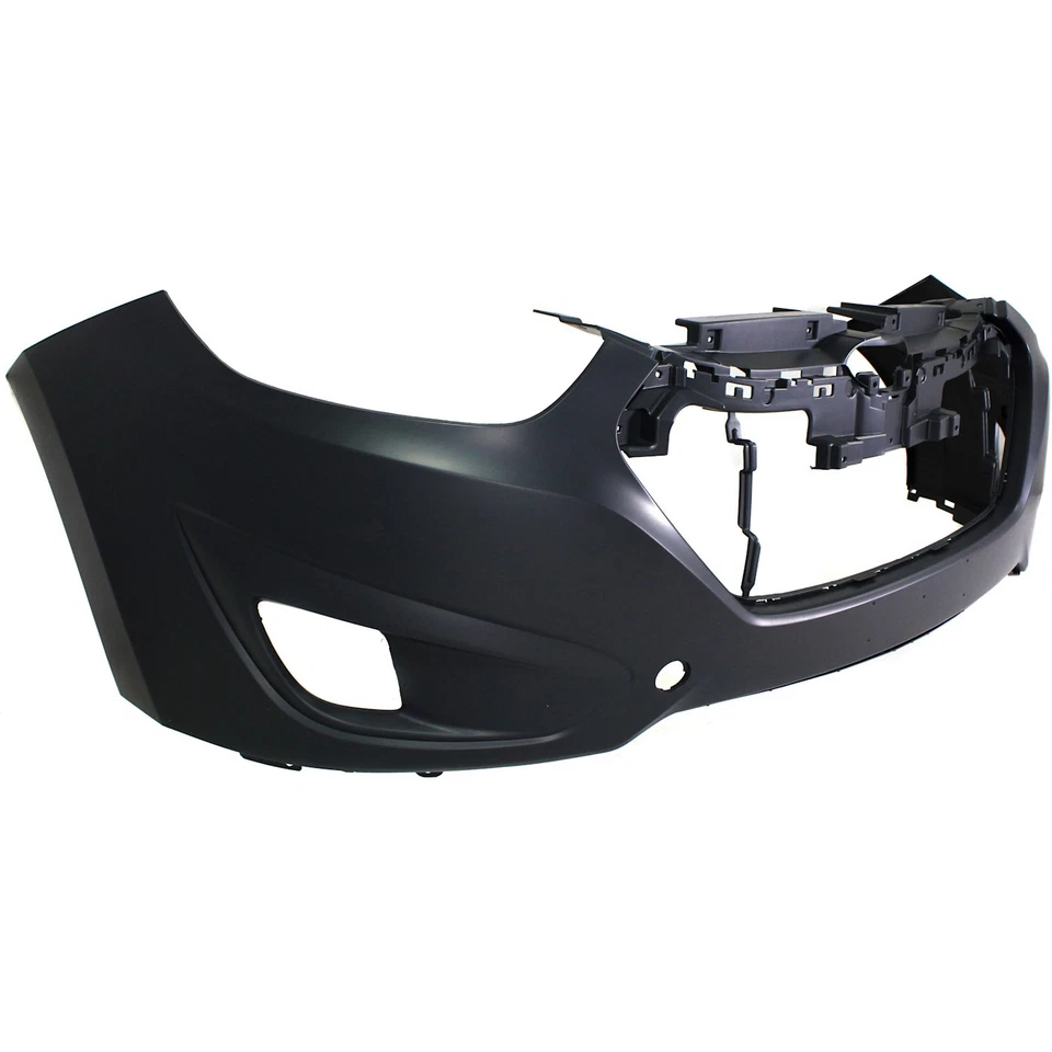 Front Bumper Cover For 2010-2015 Hyundai Tucson w/ fog lamp holes Primed Foto 3 de 4