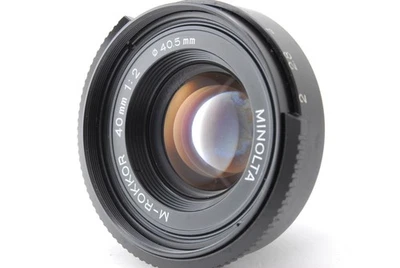 Minolta M Rokkor 40mm F2 for sale - eBay