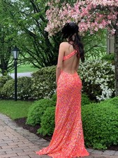 Morilee By Madeline Gardner Prom Dress Size 2 Coral