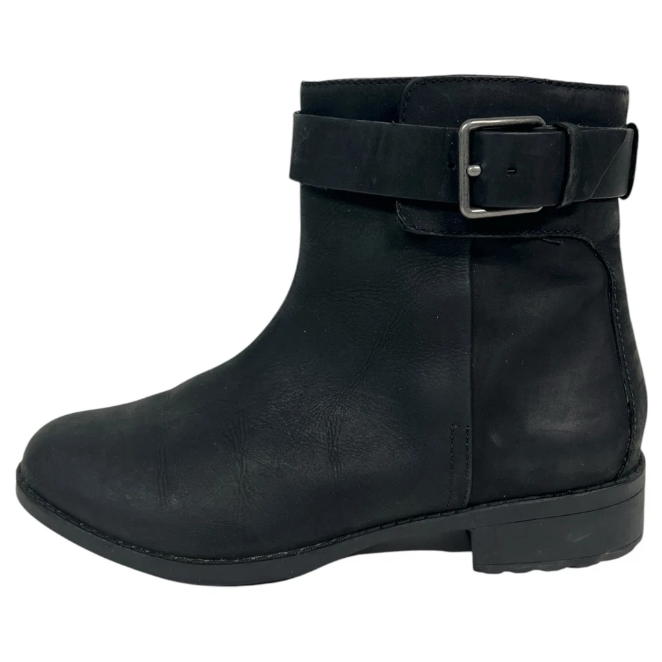 Botines Cole Haan Hastings de cuero nobuck negro con cremallera talla 7,5 estilo B W00224 Foto 3 de 4