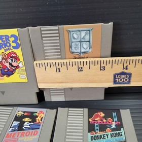 Nintendo NES Games Coaster Set 8 Mario Bros  Metroid Zelda Duck Hunt Donkey Kong