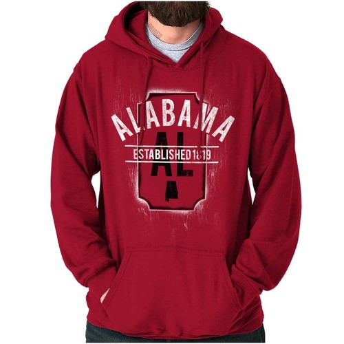 Vintage Alabama Classic Athletic Souvenir AL Hoodie Hooded Sweatshirt