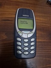CELLULARE NOKIA 3310 BLU  FUNZIONANTE CON BATTERIA 