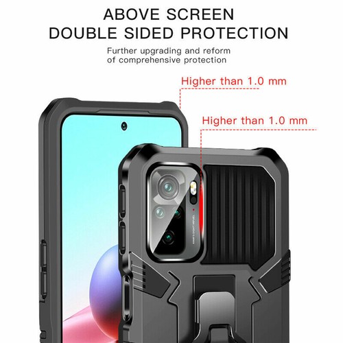 For Xiaomi Poco F3 Case Rugged Shockproof Heavy Duty Armor With Belt Clip Cover - Picture 9 of 18
