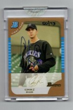 2006 Bowman Originals Chaz Roe Autograph Card 50/73 Auto