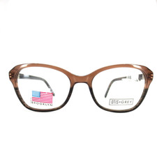 OTIS+GREY OG US 20208 092 Grey clear brown Round Men Eyeglasses Frame 50-17-140