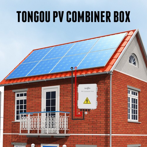 Solar PV Combiner Box With Lightning Protection 15A 4 strings For Solar Panel - Picture 8 of 8
